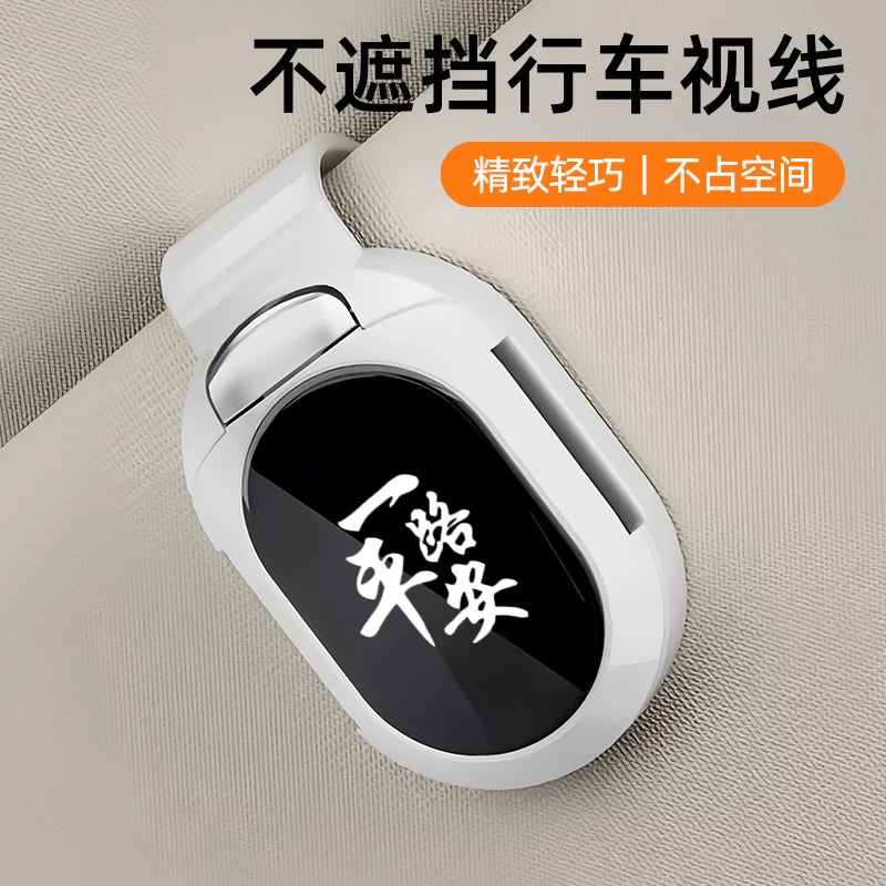 Car Visor Sunglasses Holder Clip with Ticket Card Organizer