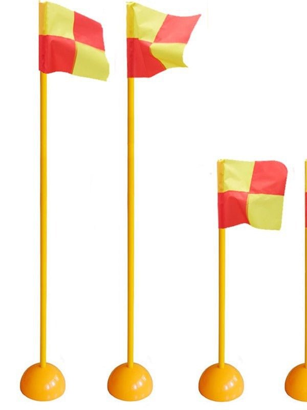 Water-Fillable Soccer Corner Flag Base for Artificial Turf & Outdoor Fields