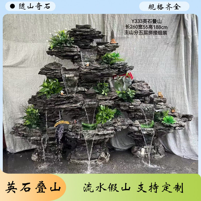 Artificial Rockery Landscape Stone for Outdoor Garden Pond Waterfall Decor