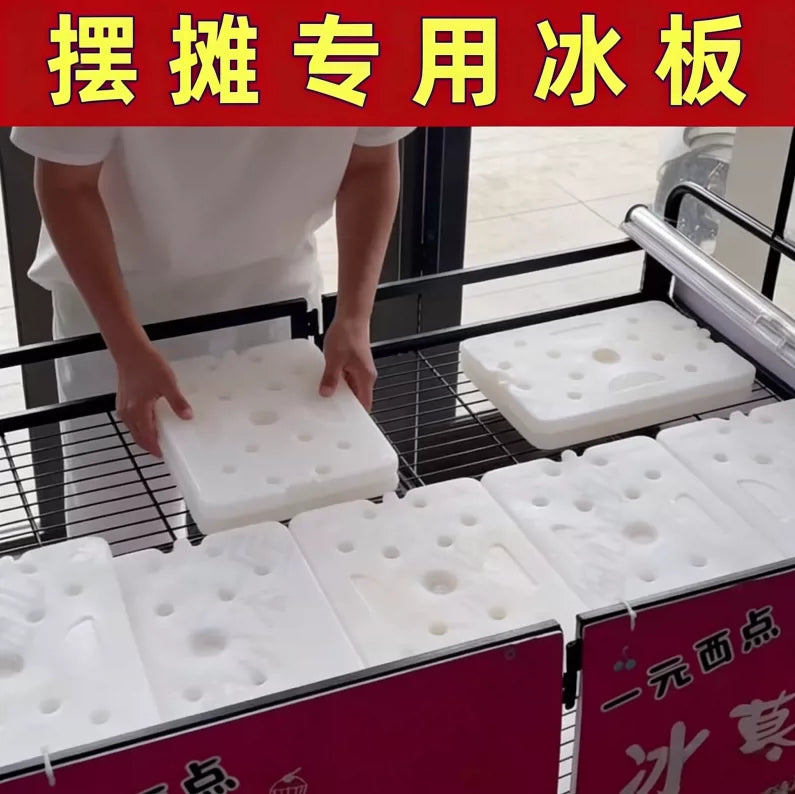 Reusable Refrigerant Ice Pack for Coolers and Food Preservation