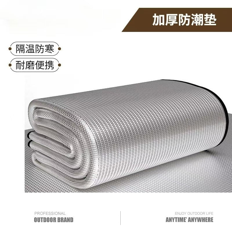 Outdoor Camping Picnic Mat with Aluminum Film, Moisture-proof and Portable