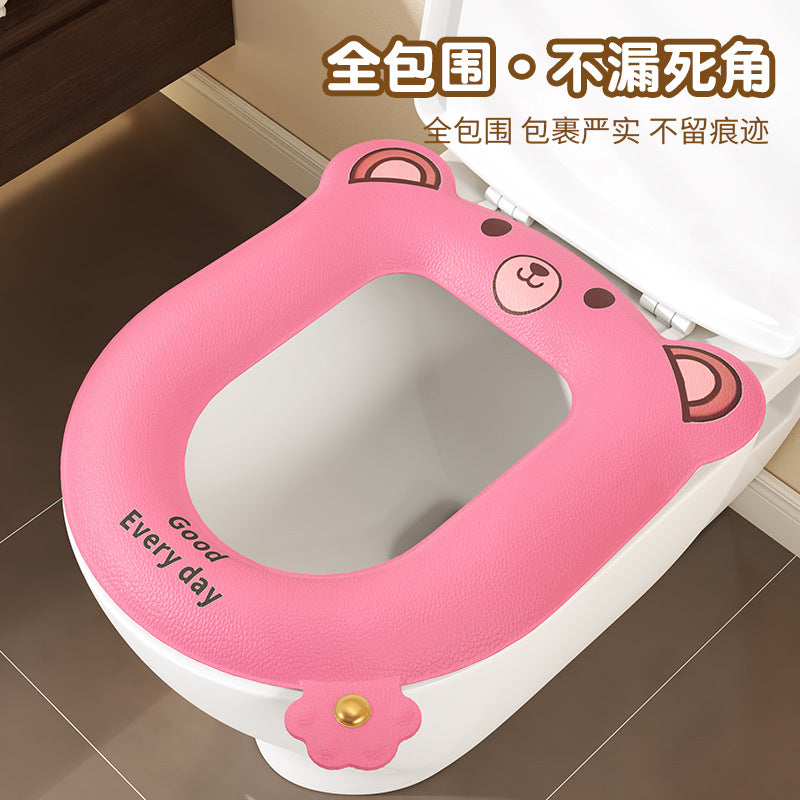 EVA Waterproof Toilet Seat Cushion with Aromatic Scent, Thickened and Warm for All Seasons
