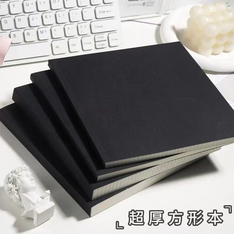 A5 Kraft Paper Square Notepad Tear-Off Top-Bound Thickened Notebook for Students