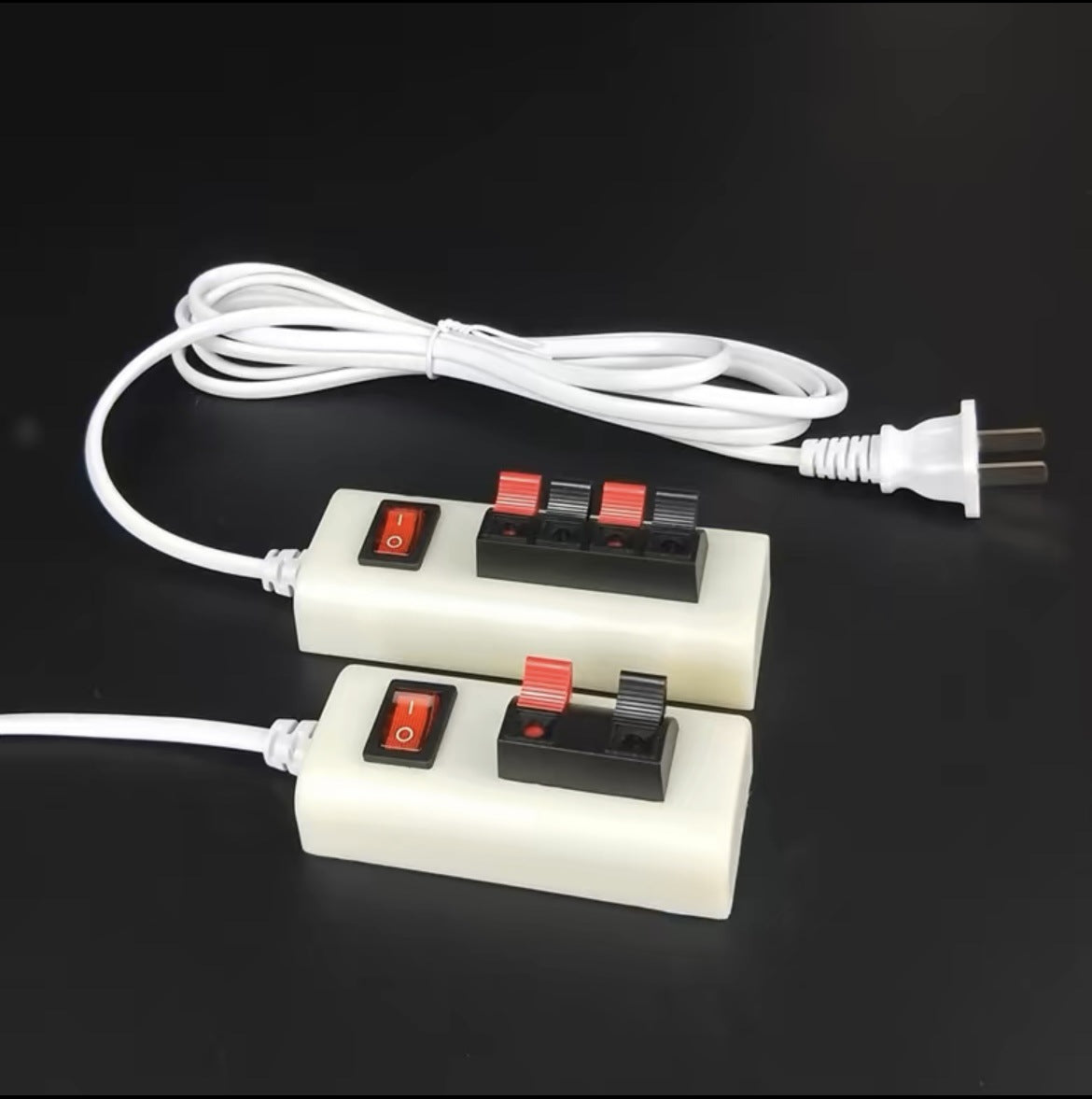LED Light Bulb Tester with Alligator Clips for Quick Detection and Aging Test