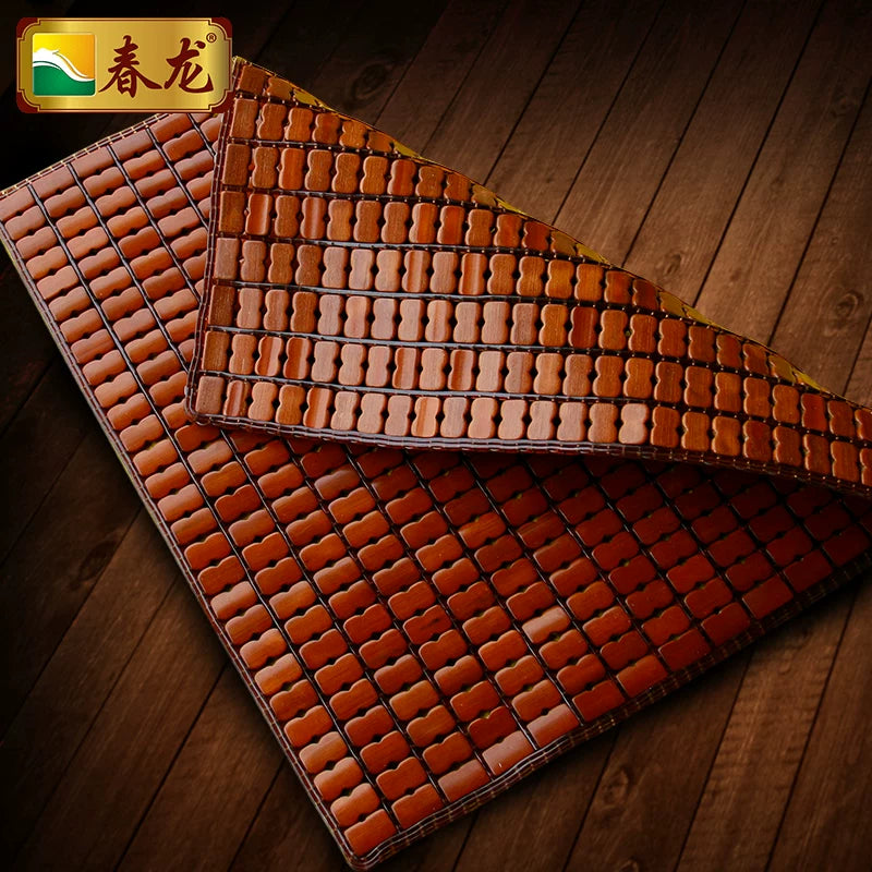 Bamboo Mahjong Mat Seat Cushion for Car, Office Chair, Sofa, Dining Chair - Summer Cooling Pad