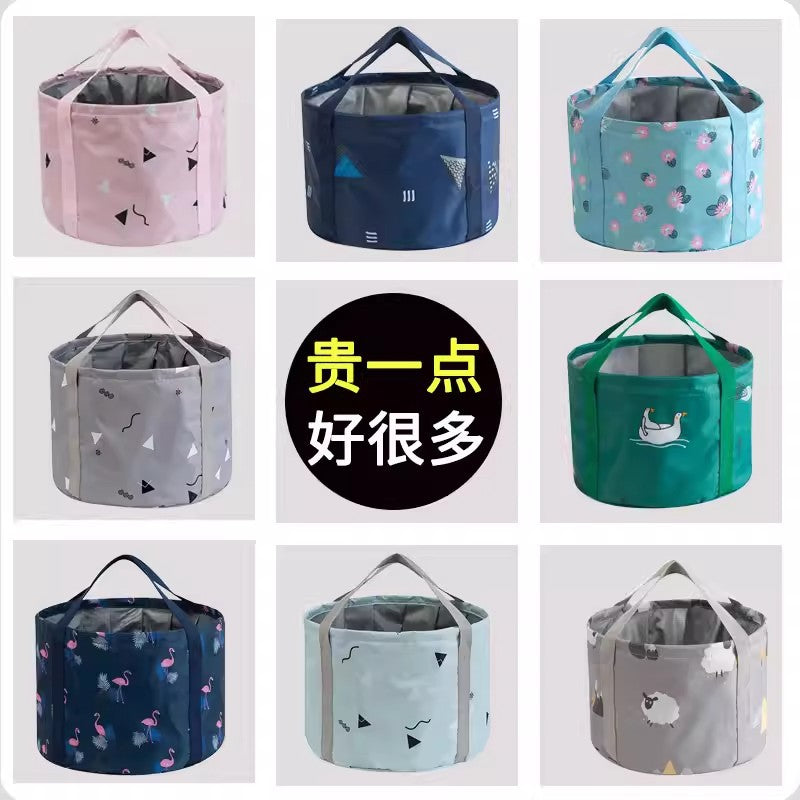 Foldable Foot Spa Bucket Portable Insulated Foot Bath Massager for Home Use