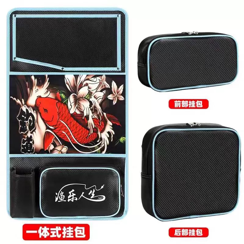Fishing Chair Front/Rear Hanging Bag Multifunctional Tool Bag Thickened Small Storage Pouch for Fishing Tackle