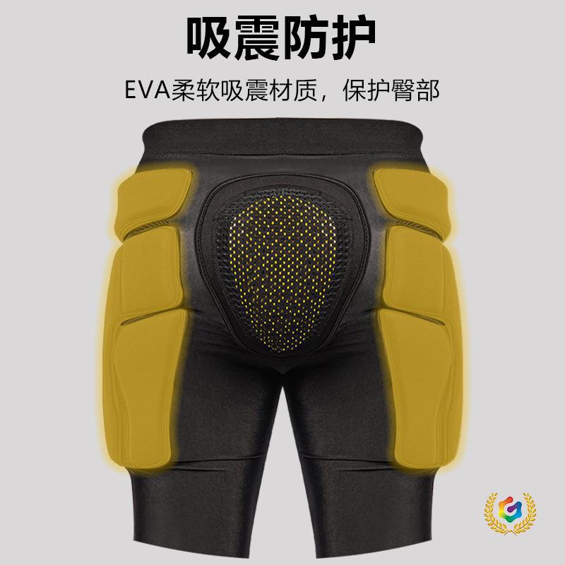 Skiing Protective Gear Set for Snowboarding and Skiing, Inner Wear Knee Elbow Hip Pads for Men and Women