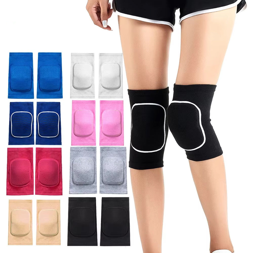 Thickened Sponge Knee Pads for Dance, Yoga, and Volleyball - Anti-Collision Protective Gear