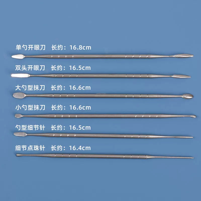 Meow Artisan Stainless Steel Clay Sculpting Tool Set for Modeling and Detailing