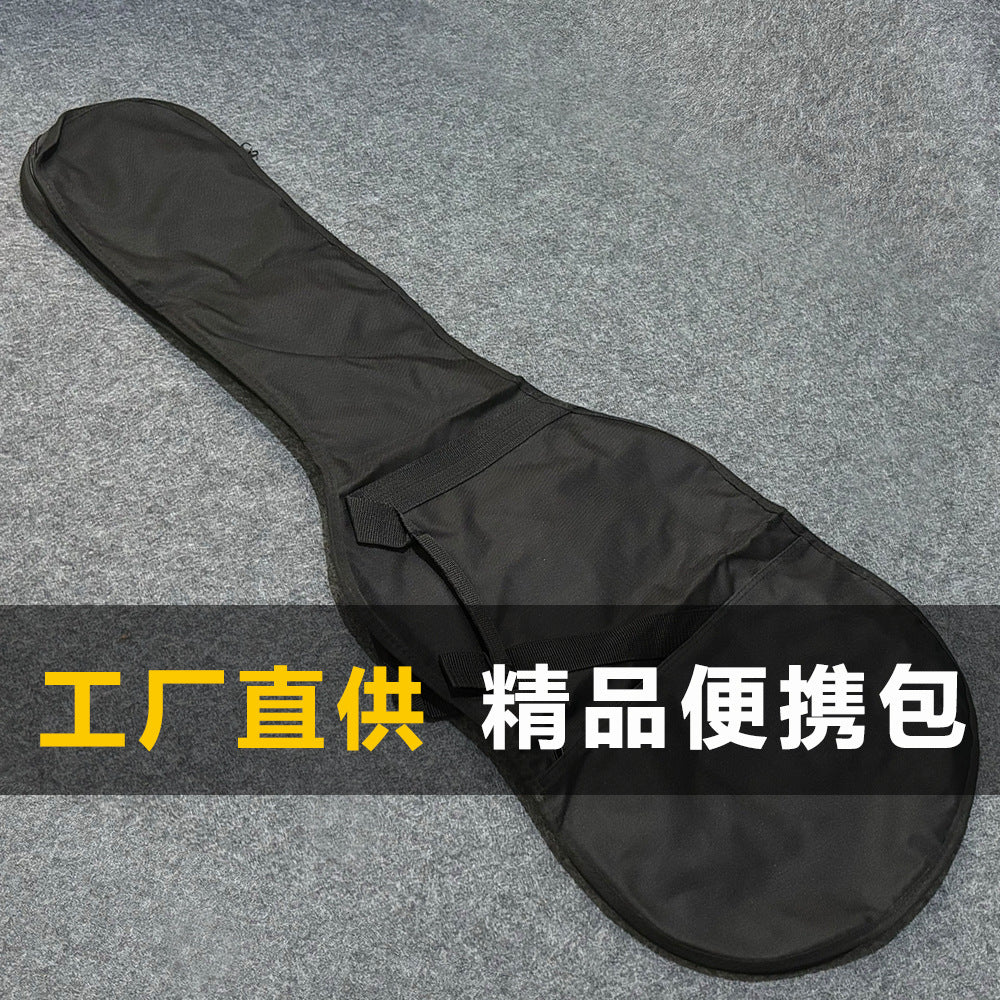 Factory Wholesale Electric Guitar Bass Bag Portable Musical Instrument Case Folk Acoustic Single Shoulder Dustproof Gig Bag