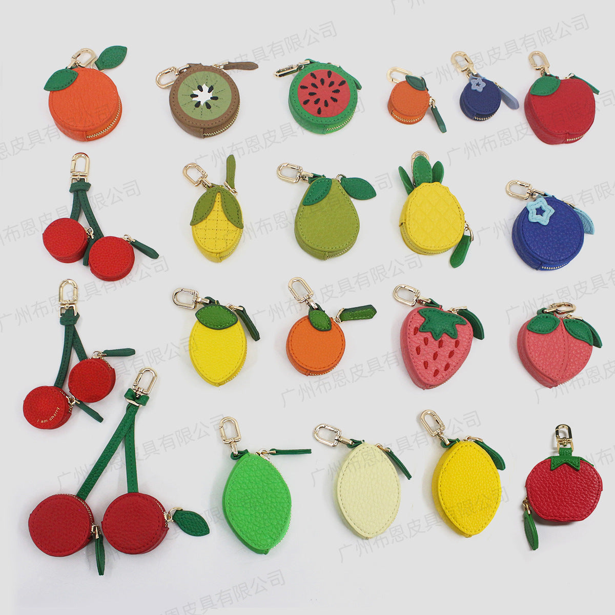 Mini Fruit Coin Purse Keychain Bag