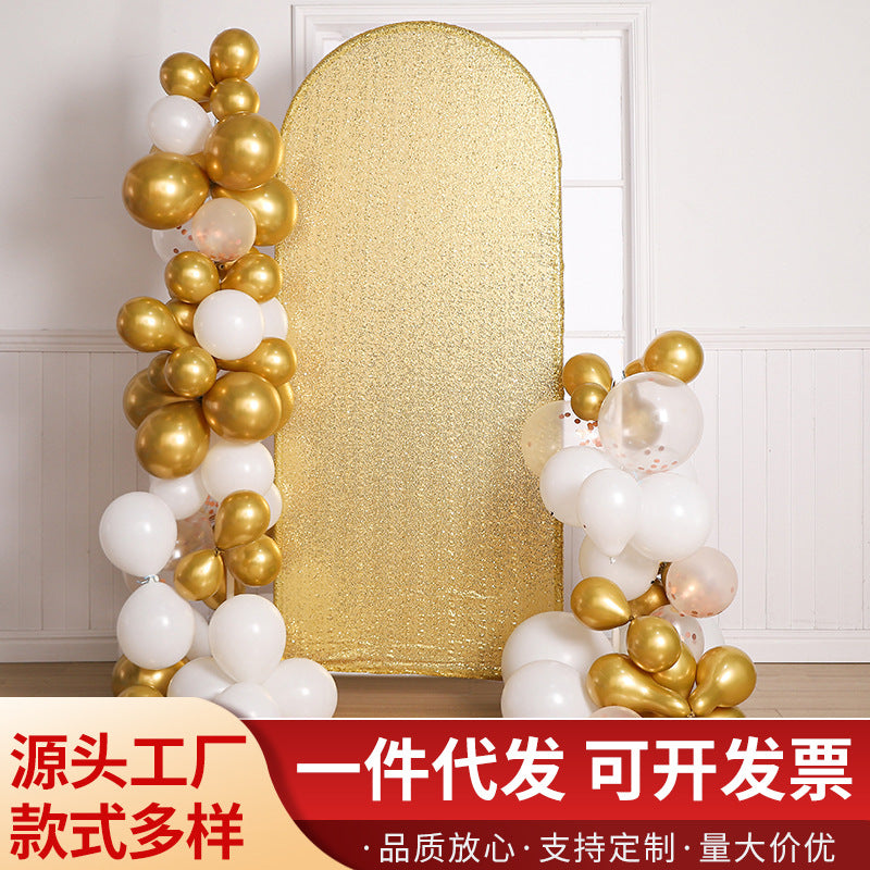 Shimmer Sequin Panel Backdrop for Party and Event Decoration
