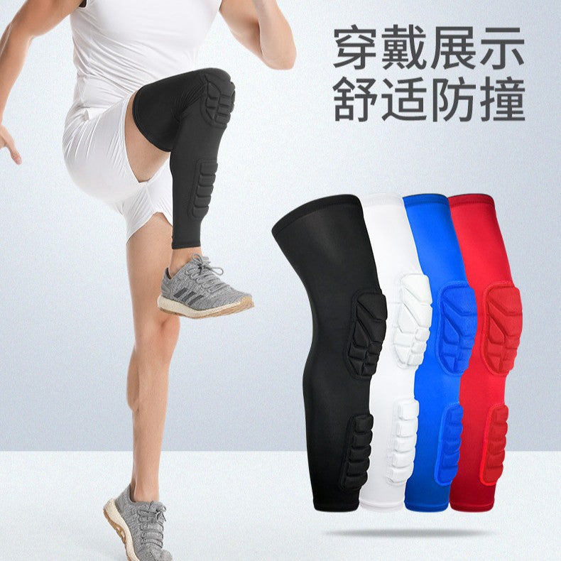Thickened Anti-Collision Honeycomb Sports Knee Pads for Football Running Cycling
