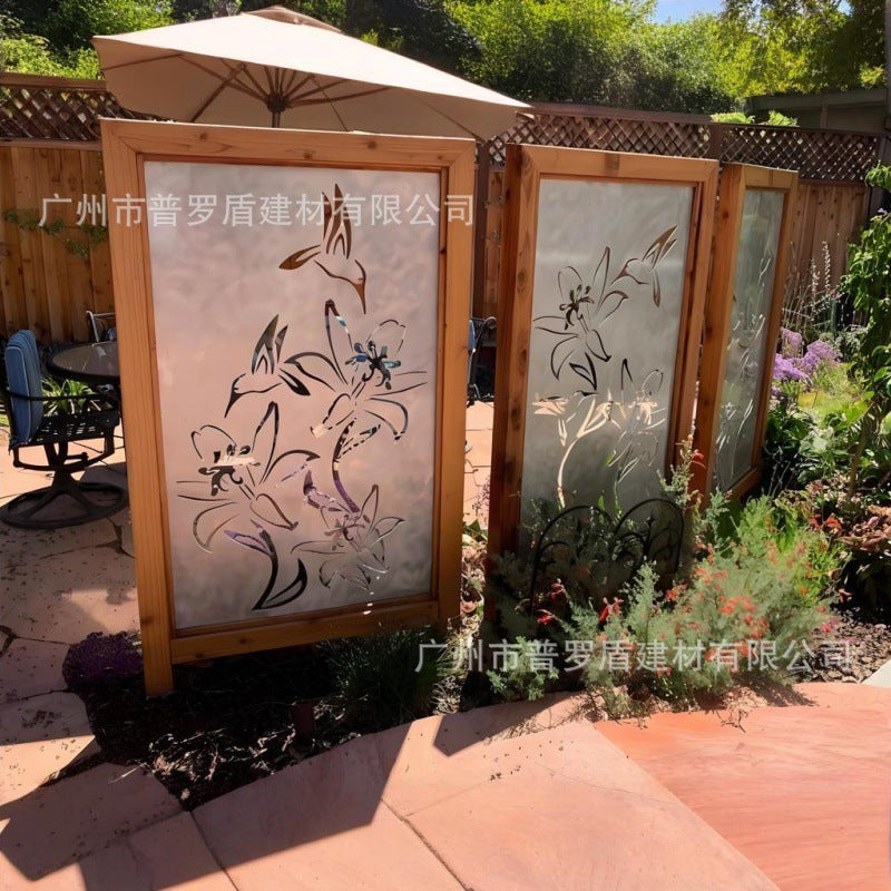 Stainless Steel Garden Screen Fence Villa Wall Guardrail Decorative Balcony Stair Railing