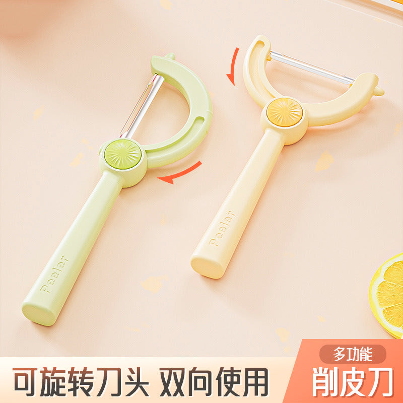 Stainless Steel Swivel Peeler for Fruits and Vegetables