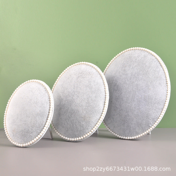 Foldable Round Frame Necklace & Bracelet Display Stand