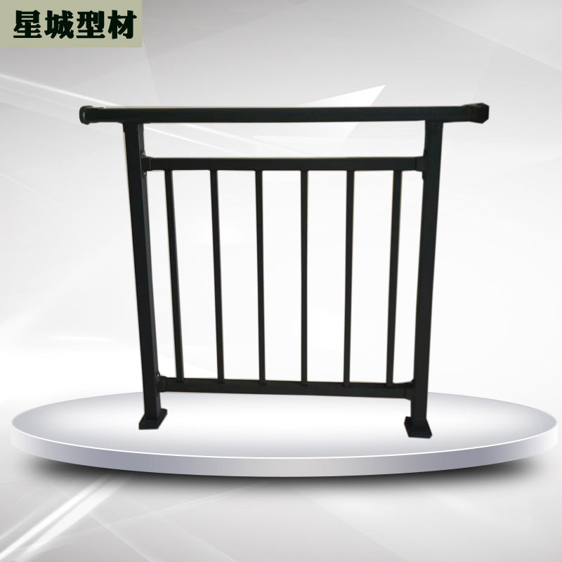 Galvanized Steel Balcony Railing for Indoor/Outdoor Use