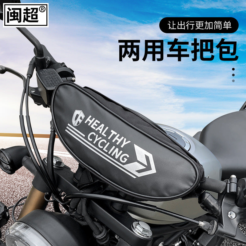 Bicycle Handlebar Bag, Motorcycle Front Bag, Cycling Waist Pack, Chest Shoulder Bag for Travel