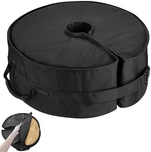 Round Sandbag Umbrella Base for Outdoor Windproof Sunshade and Advertising Tent Stability