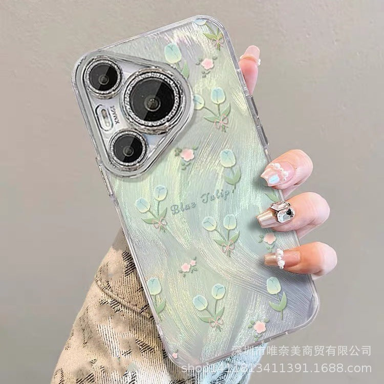 Glitter Laser Phone Case for Huawei P90 Mate 80 Honor X80 Nova 16 Series