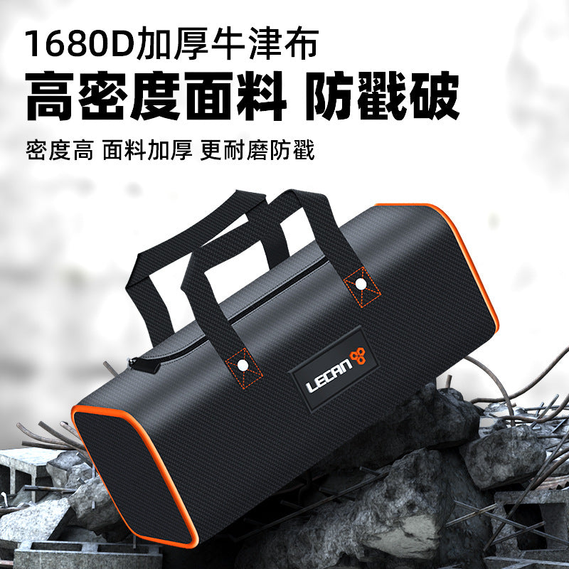 Portable 1680D Waterproof Tool Bag Organizer for Electricians and Technicians