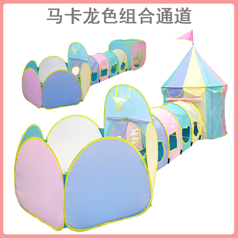 Kids Play Tent House Foldable Storage Combination Parent-Child Interactive Toy for Indoor Outdoor Fun