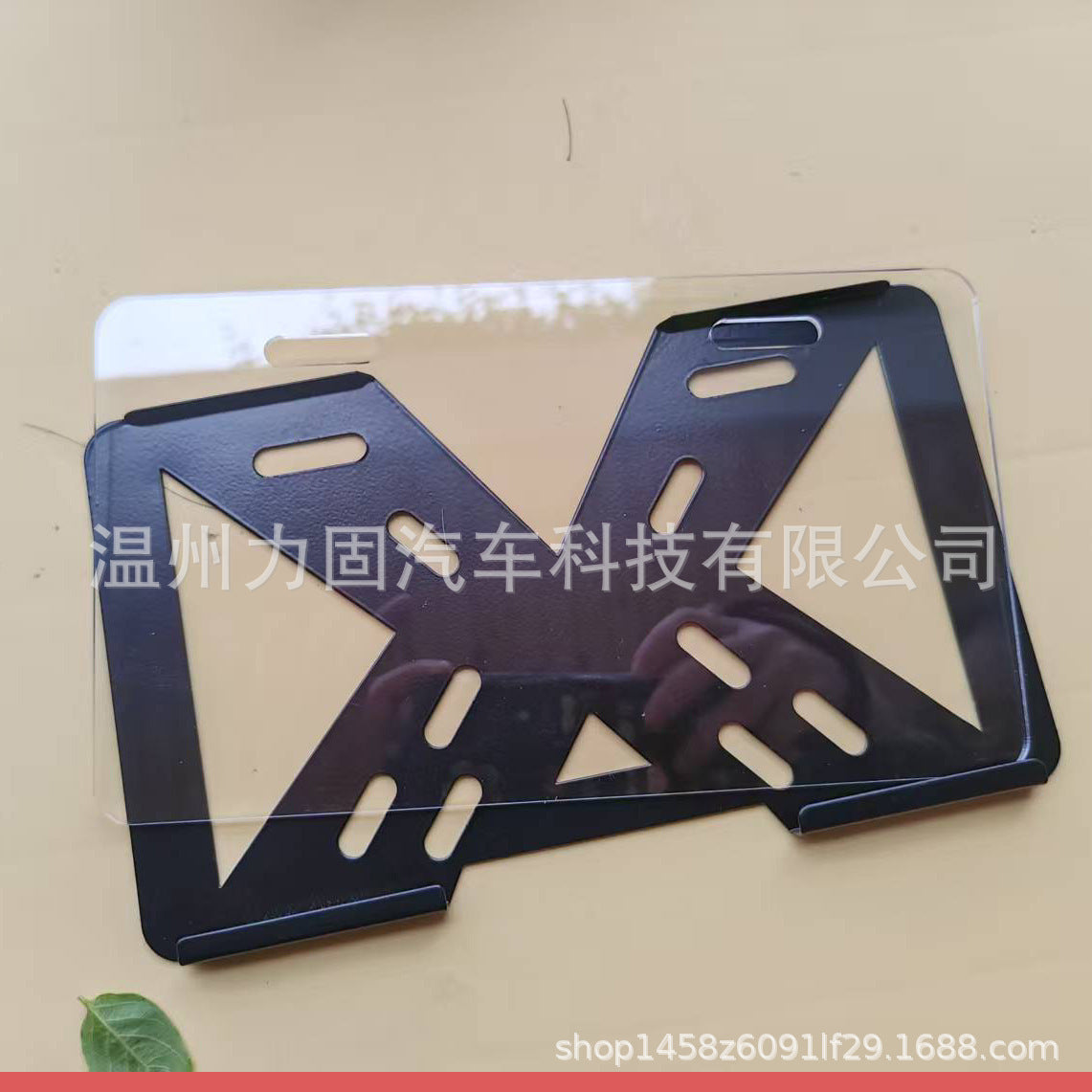 Philippines Motorcycle License Plate Frame Aluminum Alloy Southeast Asia License Plate Holder