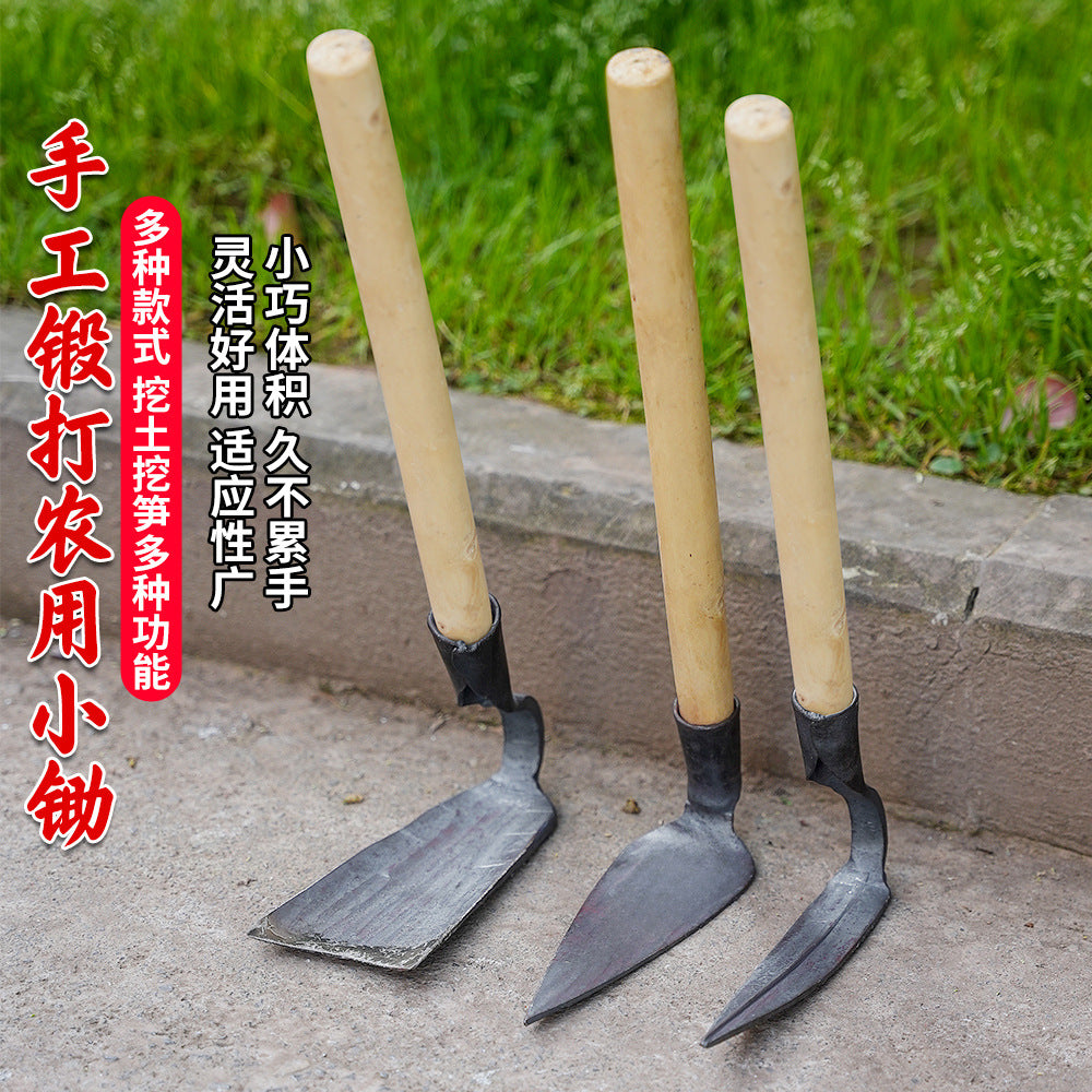 Multifunctional Garden Hoe for Weeding, Planting, and Digging