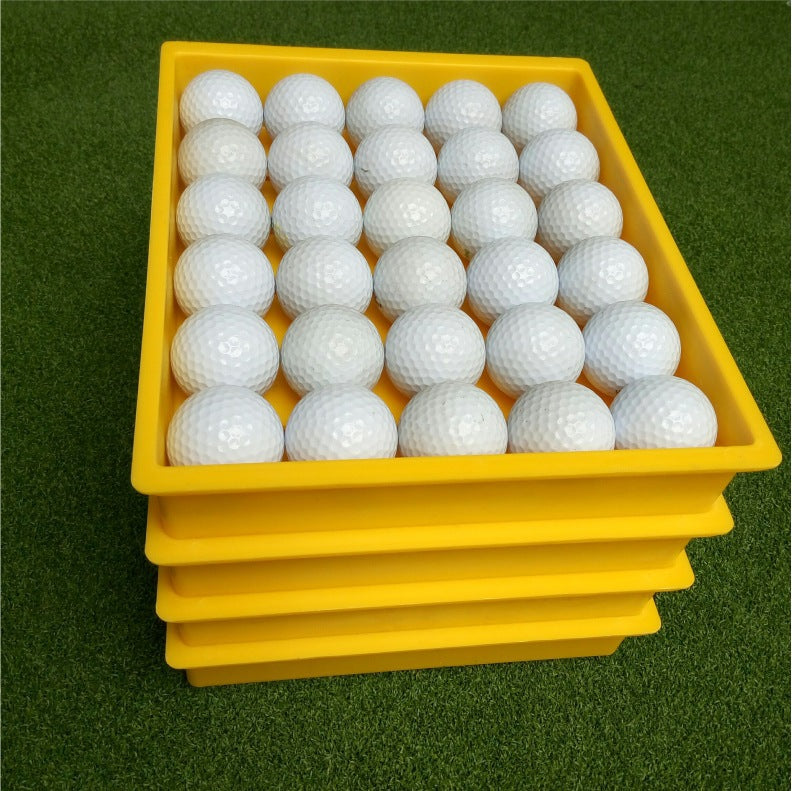 Golf Ball Dispenser Tray for Driving Range Practice - 30 Ball Capacity