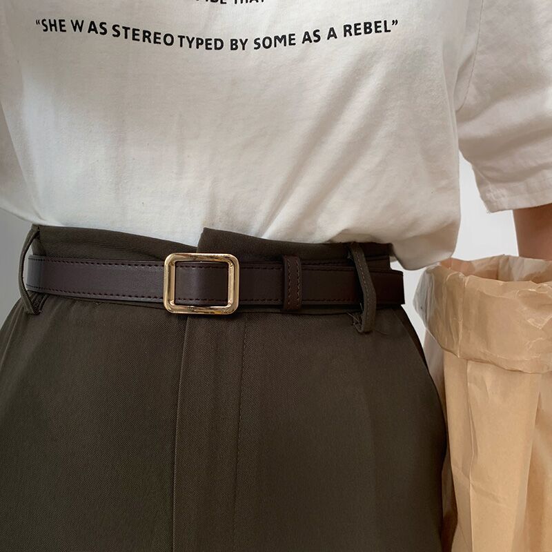 Women's Fashion Vintage Pinless Belt for Jeans and Dresses