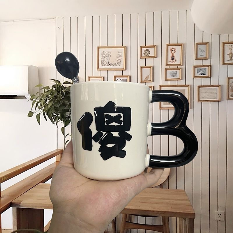 Funny Ceramic Coffee Mug Novelty Gift for Friends