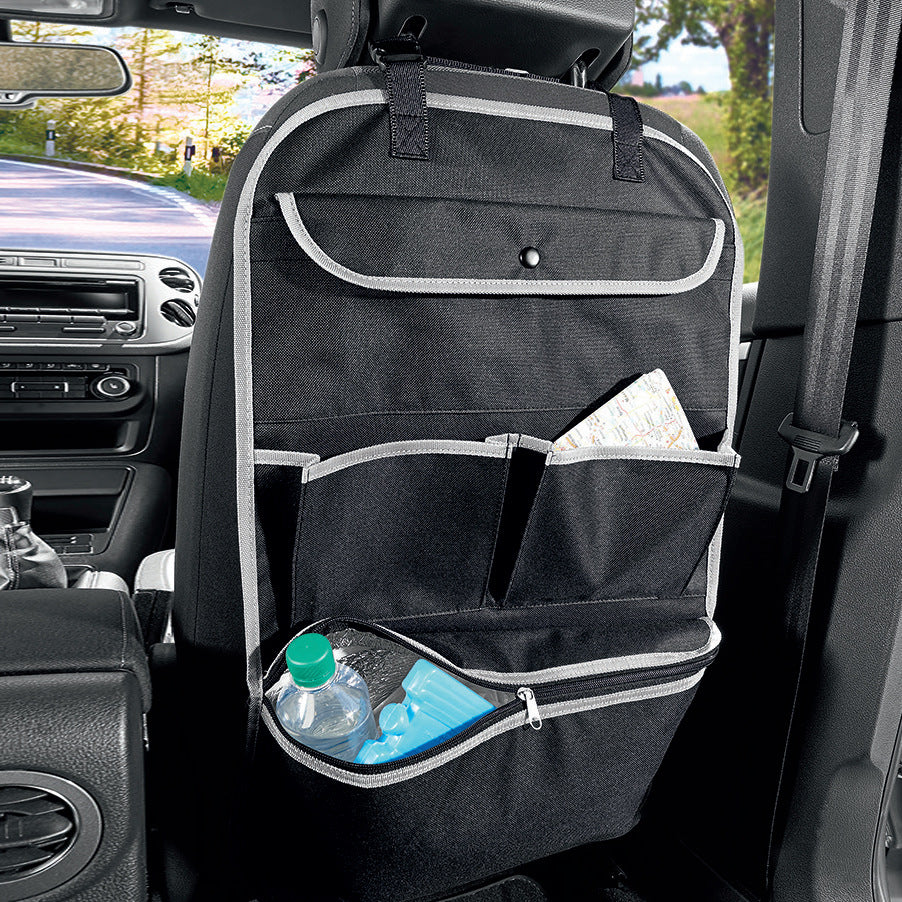 Car Backseat Organizer with Storage Pockets for Kids and Travel Essentials