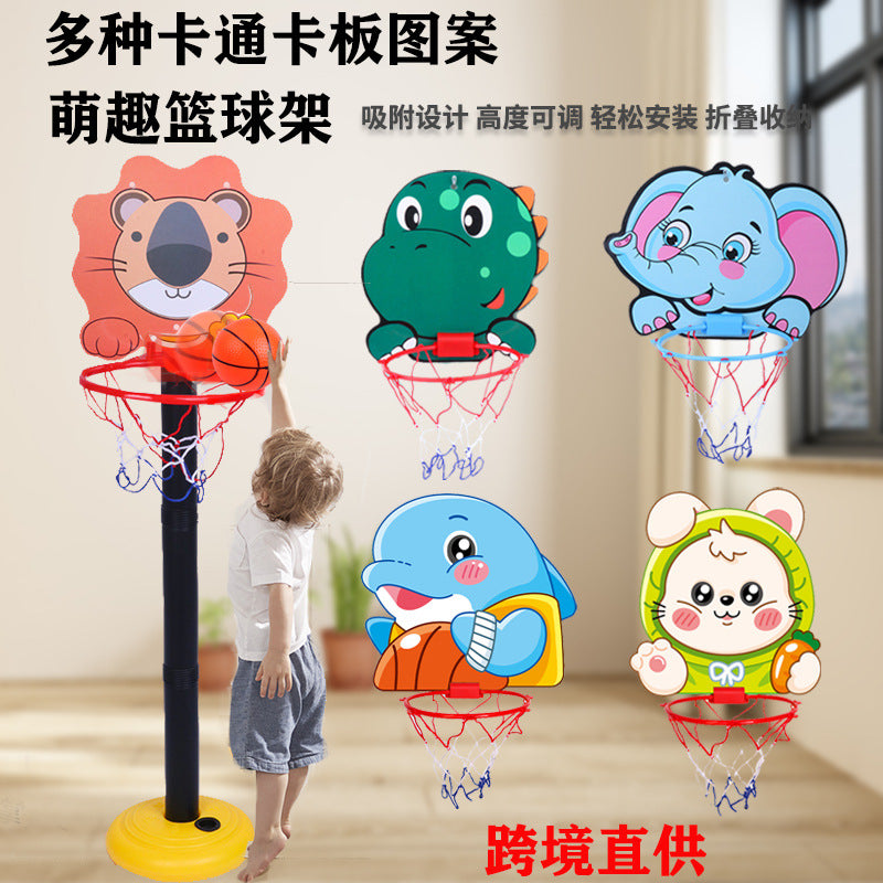 Adjustable Portable Kids Basketball Hoop Stand Indoor Outdoor Sports Toy