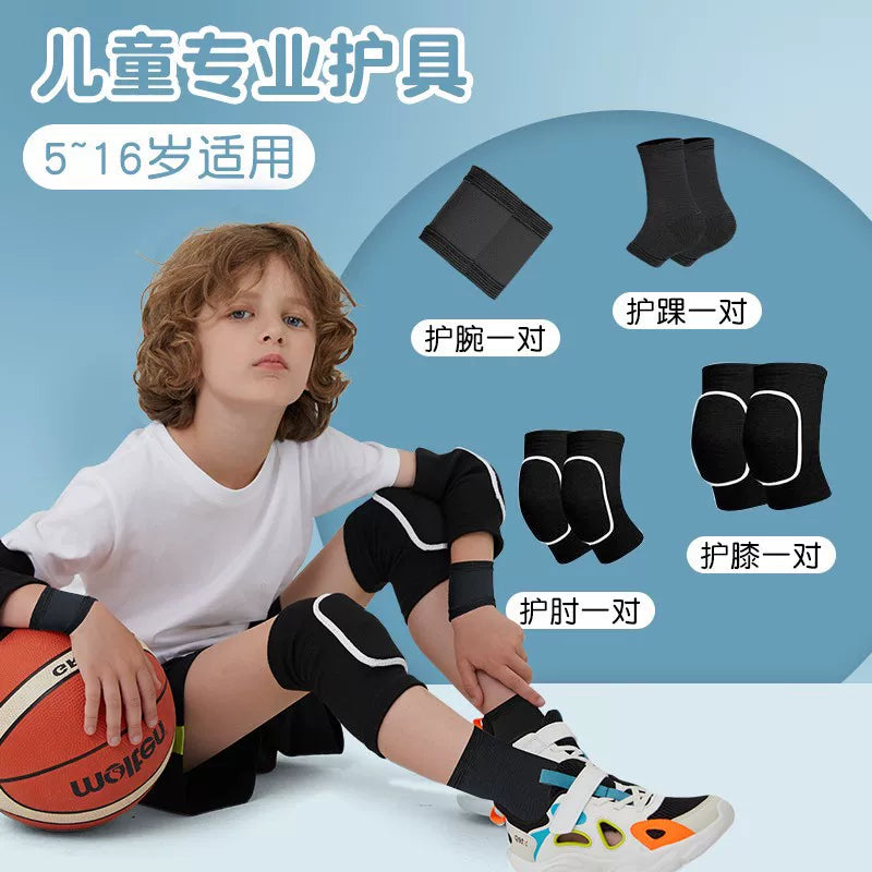 Kids' Breathable Sponge Knee Pads for Soccer Goalkeepers and Basketball