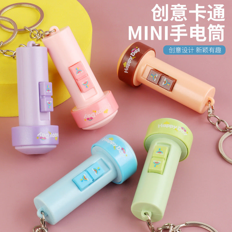 Mini LED Flashlight Keychain for Pet Play & Everyday Carry
