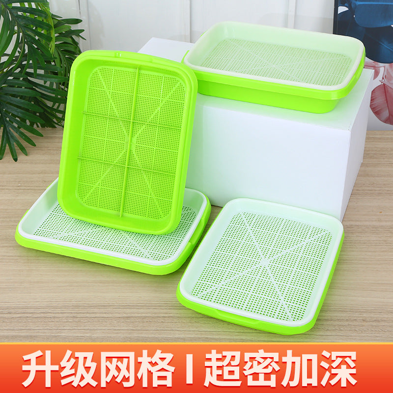 Hydroponic Seedling Tray for Home Use, Soilless Cultivation of Wheatgrass, Cat Grass, and Bean Sprouts