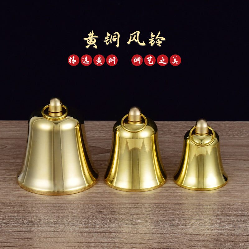 Chinese Style Copper Wind Chime for Indoor Home Decor