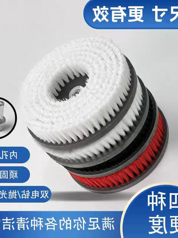 Nylon Bristle Disc Brush for Angle Grinder and Electric Drill, Polishing and Cleaning