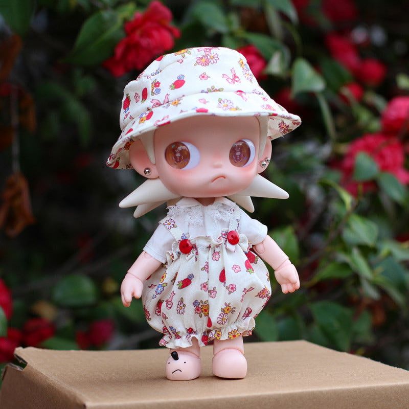 20cm Doll Clothes for Zsiga Figures, Lantern Pants & Hat Set