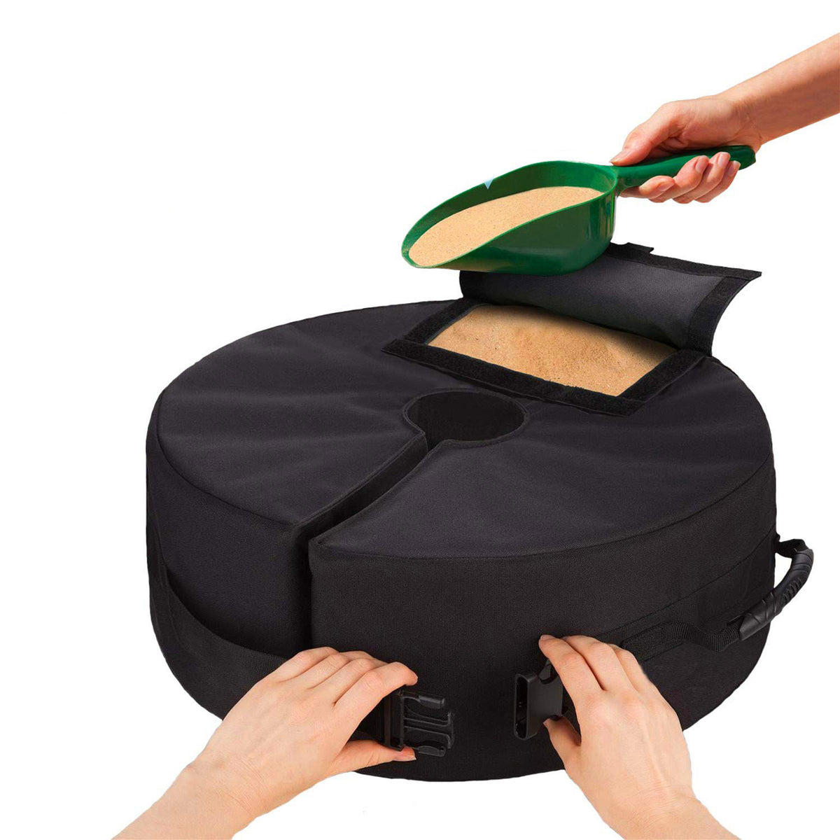 Tent Canopy Umbrella Base Weight Bag Sandbag for Outdoor Beach Sunshade