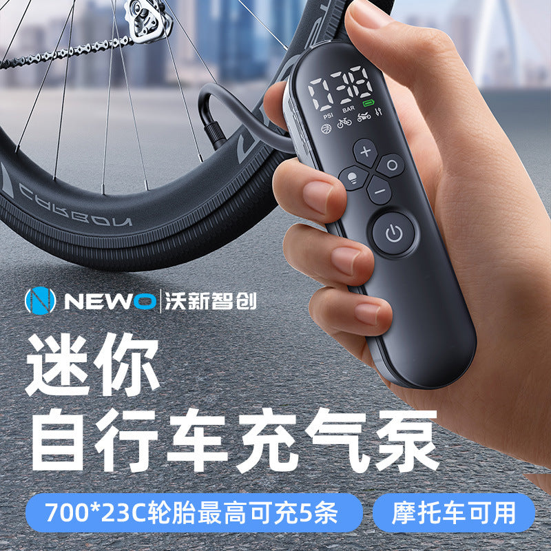 Woxin Mini Portable Bicycle Motorcycle Tire Inflator Pump