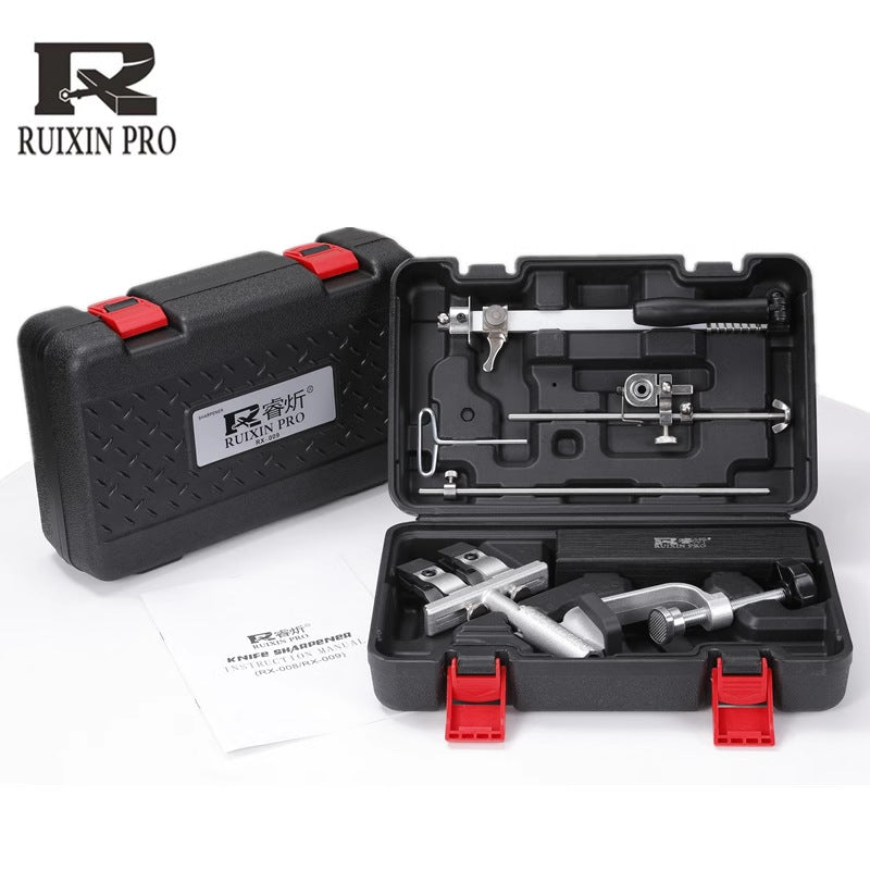 Upgraded Household Outdoor Knife Sharpener Kit with Whetstones