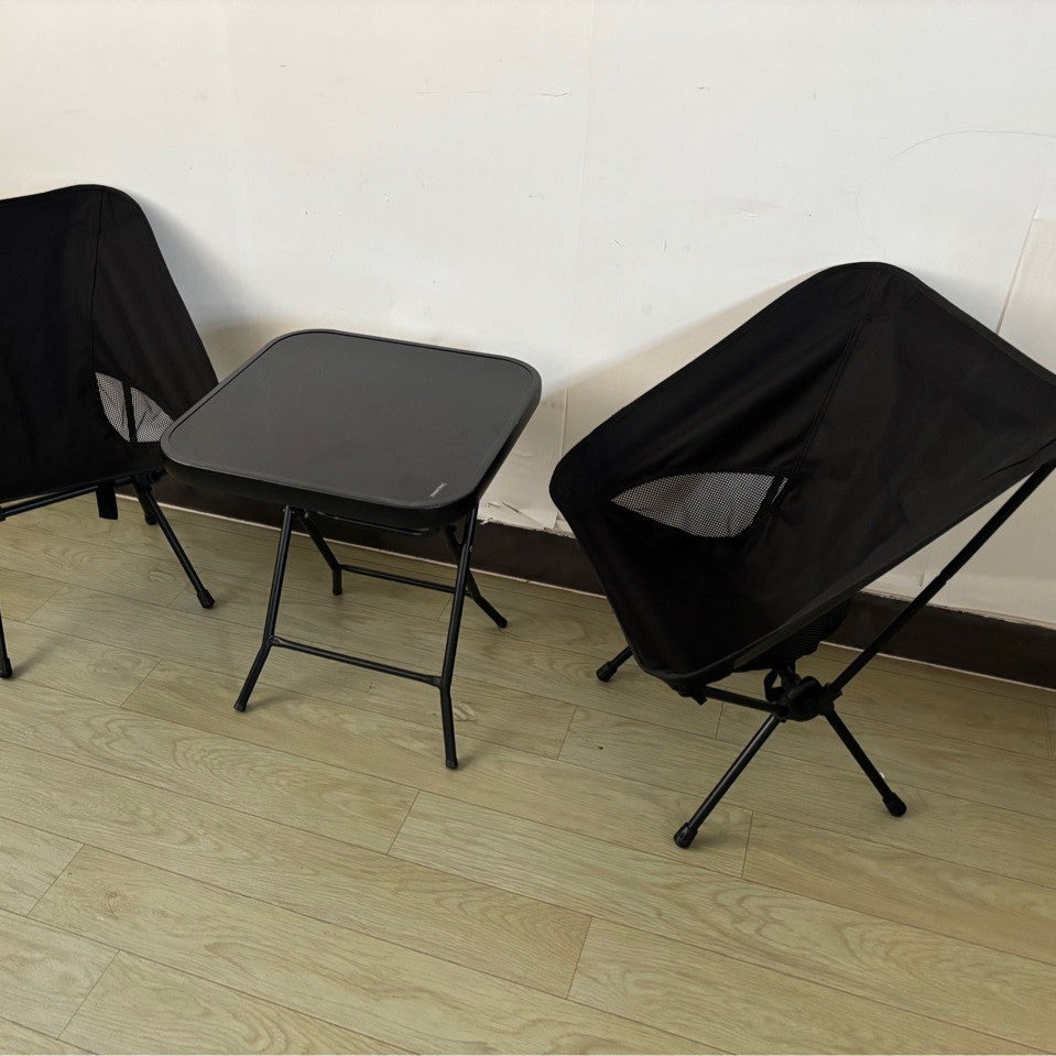 Ultralight Folding Moon Chair for Camping, Fishing, and Beach with Backrest