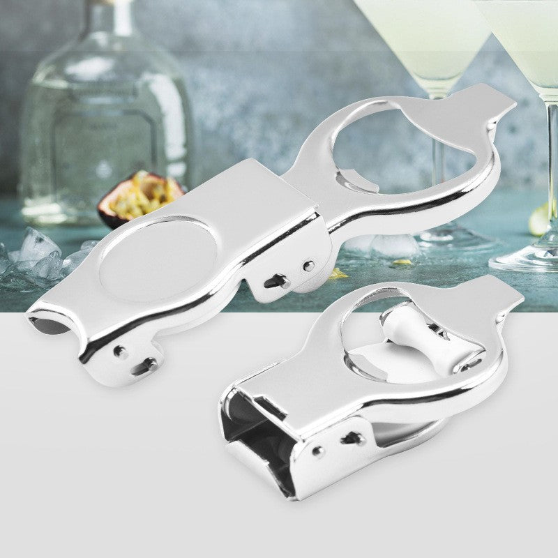 Multi-functional Soda Beer Bottle Stopper with Opener, Airtight Seal for Freshness