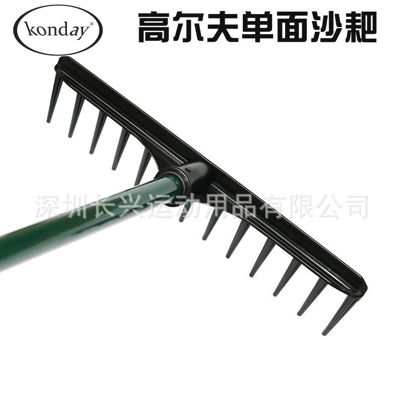 Golf Course Sand Bunker Rake with Long Teeth
