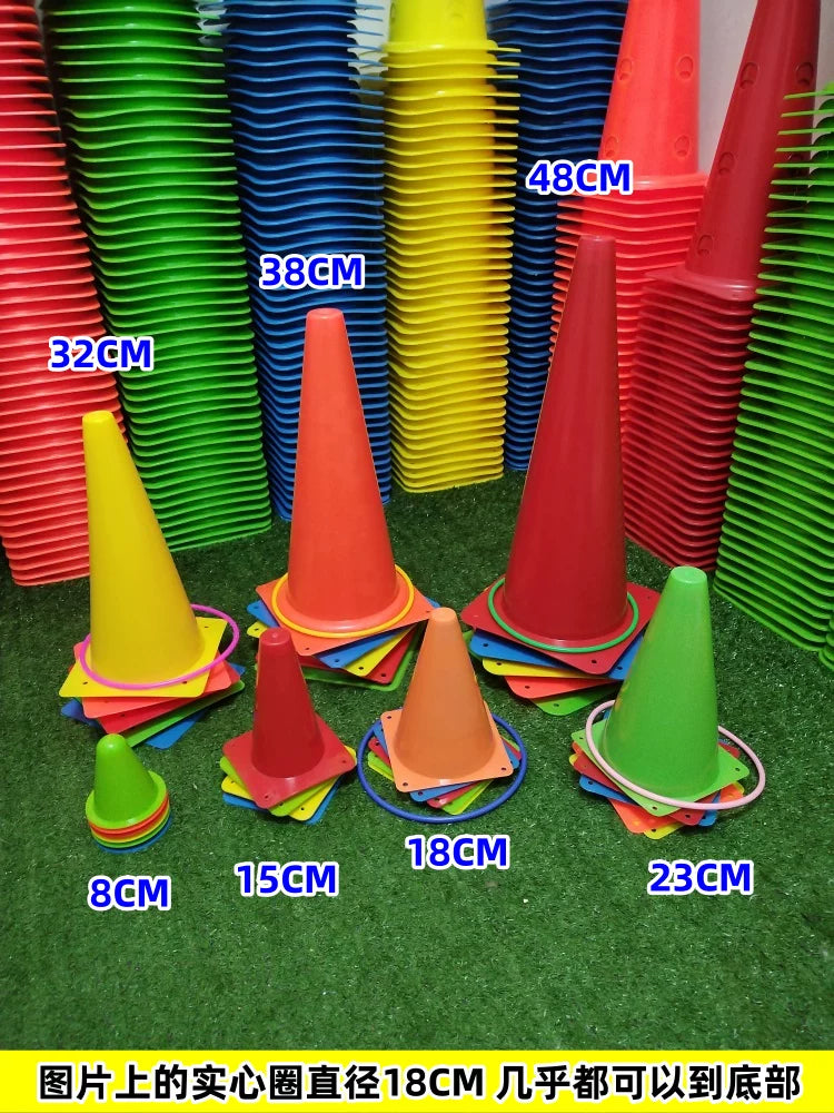 Ring Toss Game Set for Adults and Kids, Ice Cream Cone Target Throwing Toy for Team Building Activities