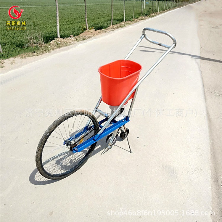 Manual Corn Peanut Soybean Planter and Fertilizer Spreader for Agricultural Use