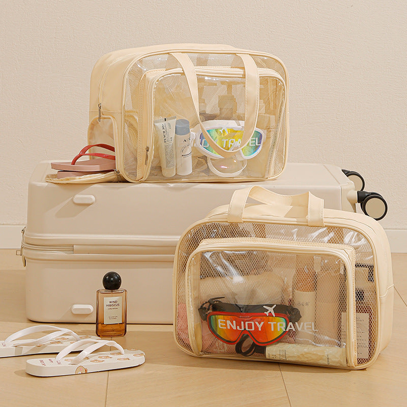 Waterproof Wet Dry Bag with Shoe Compartment for Swimming, Gym, Travel