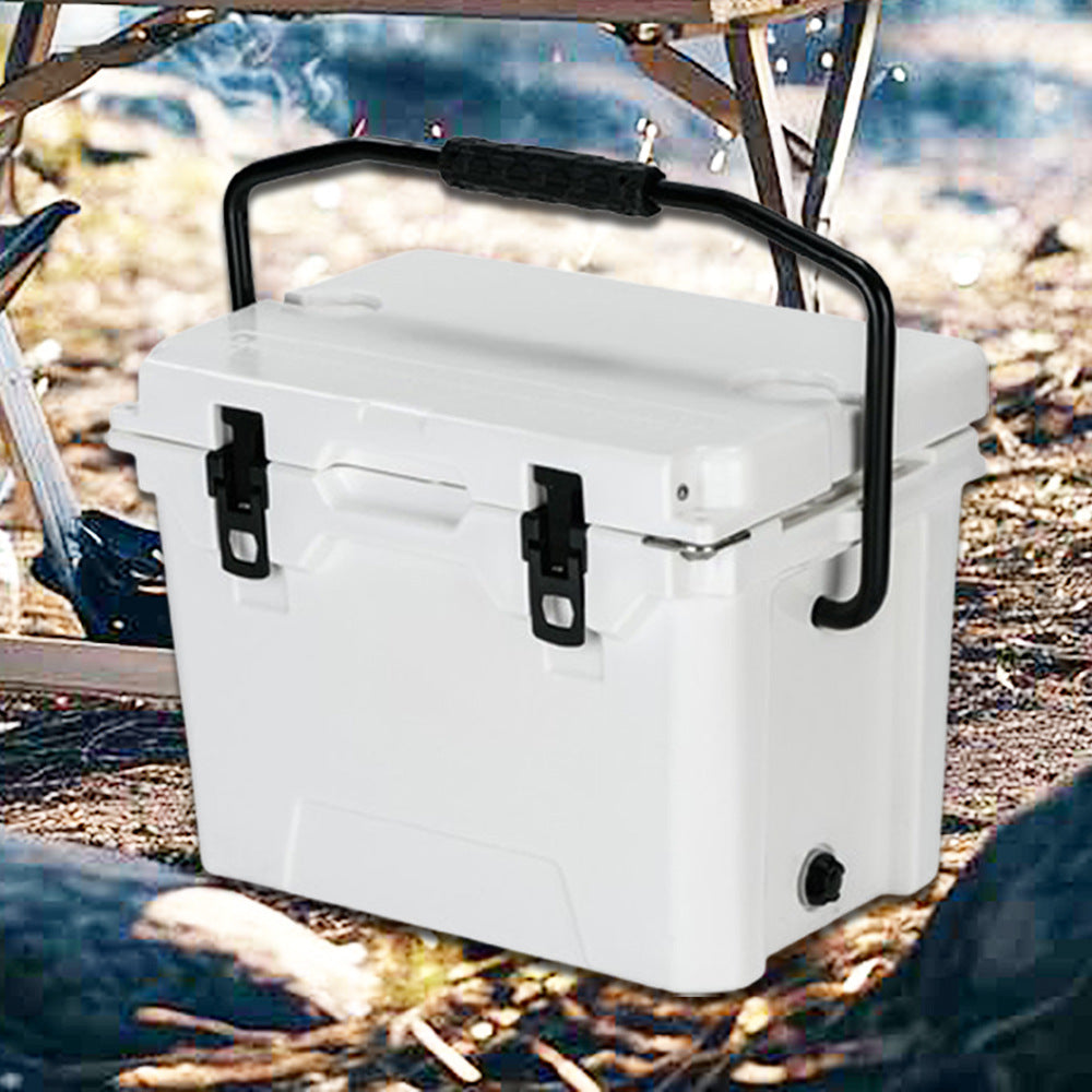 25L Marine Fishing Cooler Box Insulated Ice Chest for Car Travel